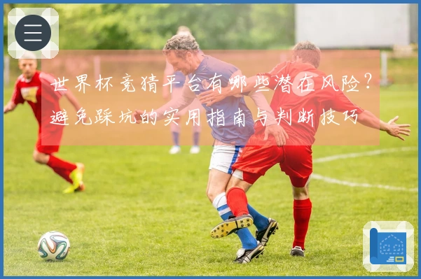 世界杯竞猜平台有哪些潜在风险？避免踩坑的实用指南与判断技巧
