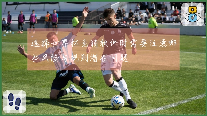 选择世界杯竞猜软件时需要注意哪些风险与规则潜在问题